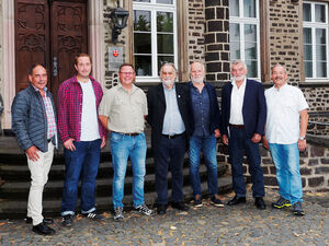 v.l. G. Schnitzler, C. Frank, A. Garmijn, H.-G. Ziesemer, G. Becker, M. Zimmer, R. Brand, es fehlt M. Hesse