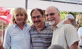 Marina Stieldorf mit Günter Schnitzler (Foto Privat)